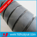 Rubber Conveyor Belting System Roller Diameter 89-159mm Color Black Red Huayue